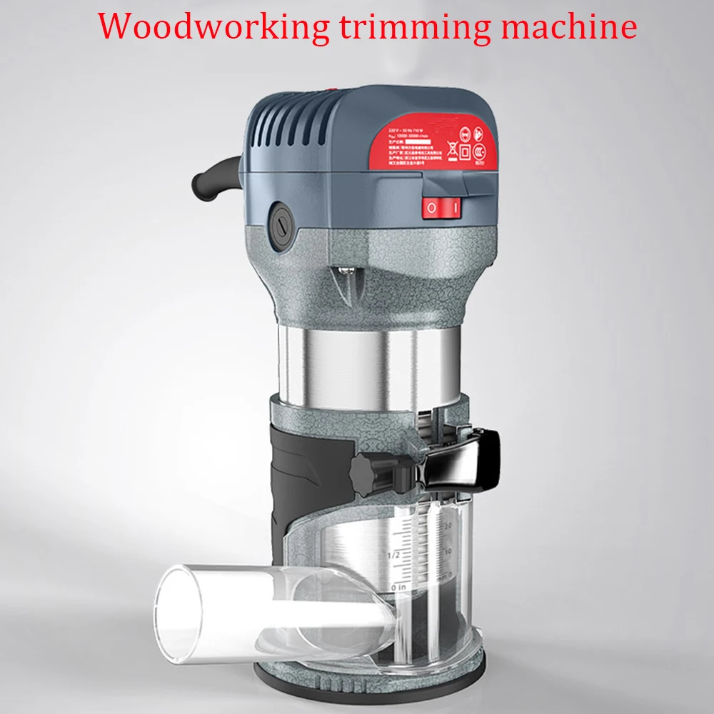 600W Woodworking Electric Hand Trimmer Variable-Speed Router Kit 1/4''&3/8'' Routing Engraving Drilling Tools 10000~32000rpm
600W Woodworking Electric Hand Trimmer Variable-Speed Router Kit 1/4''&3/8'' Routing Engraving Drilling Tools 10000~32000rpm