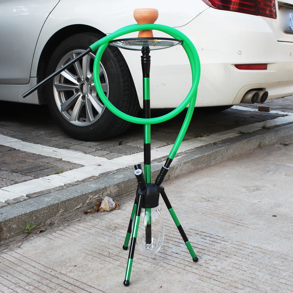 New Style Aluminum Alloy Hookah With Ceramics Hookah Bowl Chicha Narguile Nargile tripod Shisha Set 76CM
New Style Aluminum Alloy Hookah With Ceramics Hookah Bowl Chicha Narguile Nargile tripod Shisha Set 76CM