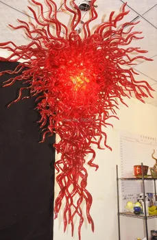 Free Shipping Lamp Red Glass Chandelier Homemade 
Free Shipping Lamp Red Glass Chandelier Homemade