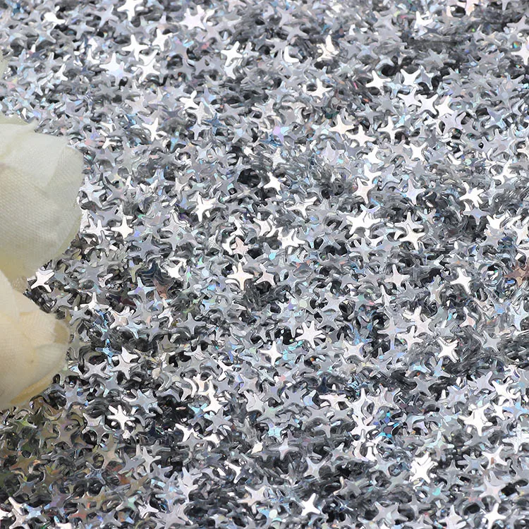 10g Ultrathin Loose Sequins For Crafts Glitter Mini Silver Star Paillettes Eo-Friendly PVC Sequin Confetti Nail Art Decoration
10g Ultrathin Loose Sequins For Crafts Glitter Mini Silver Star Paillettes Eo-Friendly PVC Sequin Confetti Nail Art Decoration