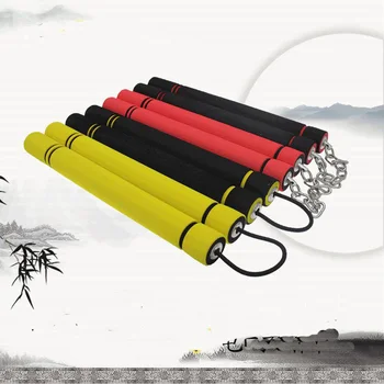 Nunchaku Chinese kung Fu Stick Martial Art Wing Chun Safety Training Nunchakus
Nunchaku Chinese kung Fu Stick Martial Art Wing Chun Safety Training Nunchakus