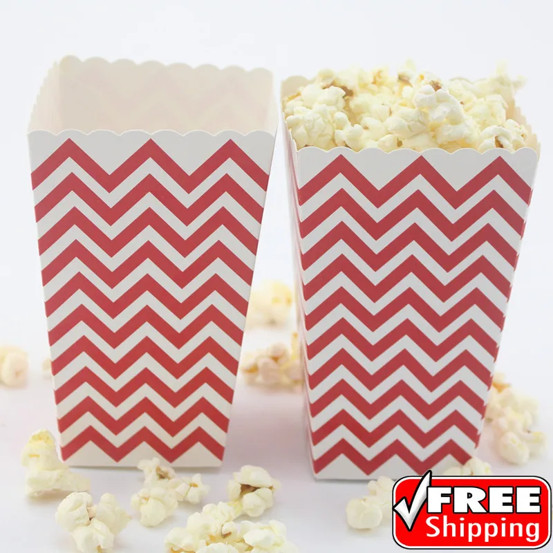 36pcs Red Chevron Cardboard Popcorn Boxes-Wedding Birthday Party Circus-Zig Zag Retro Candy Buffet Snack Paper Treat Containers
36pcs Red Chevron Cardboard Popcorn Boxes-Wedding Birthday Party Circus-Zig Zag Retro Candy Buffet Snack Paper Treat Containers