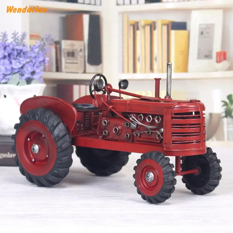Decoration Crafts Figurines Miniatures Vintage Iron Tinman Tractor Model Creative Furnishing Gift Decorative Scaft
Decoration Crafts Figurines Miniatures Vintage Iron Tinman Tractor Model Creative Furnishing Gift Decorative Scaft