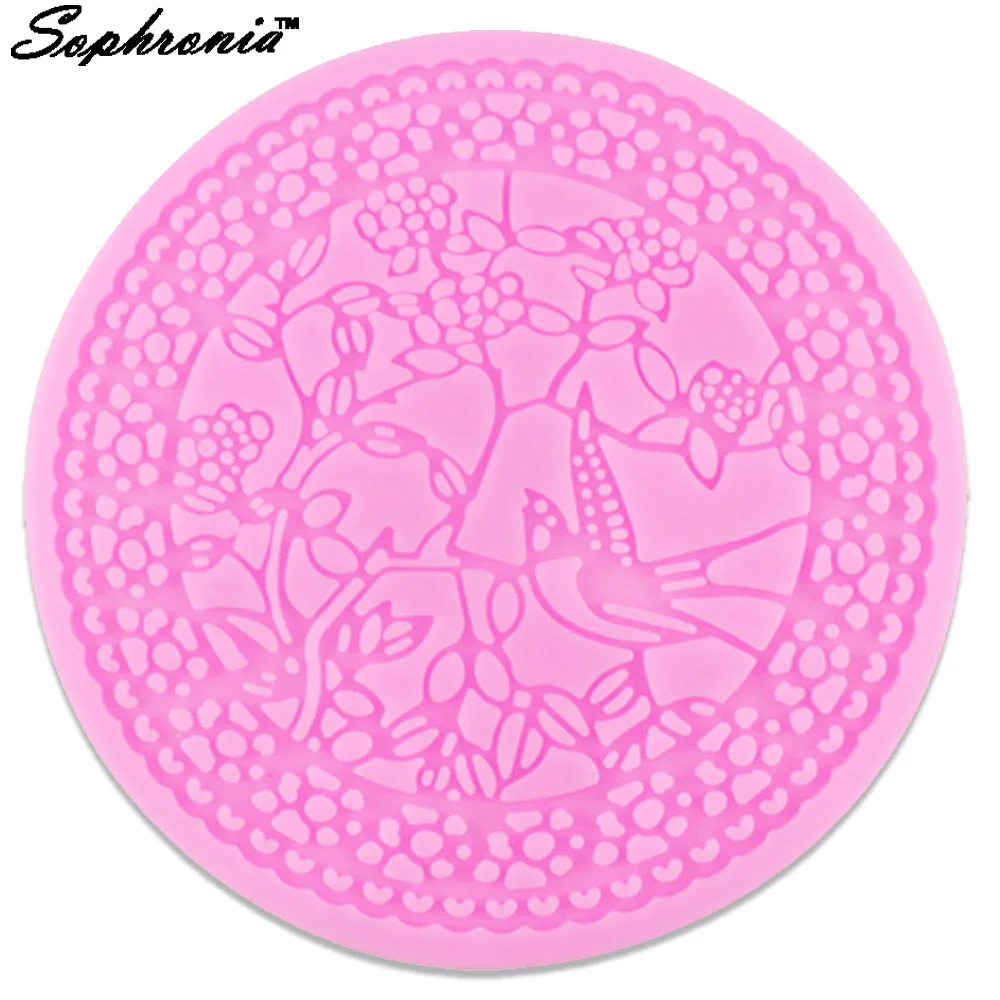 Sophronia Magpies Pigeons Shaped Lace Silicone Mold Sugar Cake Chocolate Candy DIY Making Appliances Fondant Sugarcraft f1194
Sophronia Magpies Pigeons Shaped Lace Silicone Mold Sugar Cake Chocolate Candy DIY Making Appliances Fondant Sugarcraft f1194