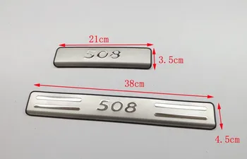 High-quality stainless steel Plate Door Sill Welcome Pedal Car Styling Accessories 4pcs/set For Peugeot 508 2011 - 2015
High-quality stainless steel Plate Door Sill Welcome Pedal Car Styling Accessories 4pcs/set For Peugeot 508 2011 - 2015