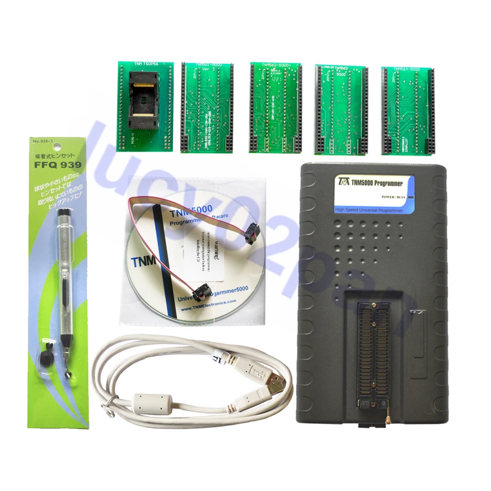 TNM5000 usbtinyisp avr Programmer+TSOP56 adapter,for all 8-16 Pins Serial SPI flash memory,memory recorder,support laptop IO
TNM5000 usbtinyisp avr Programmer+TSOP56 adapter,for all 8-16 Pins Serial SPI flash memory,memory recorder,support laptop IO
