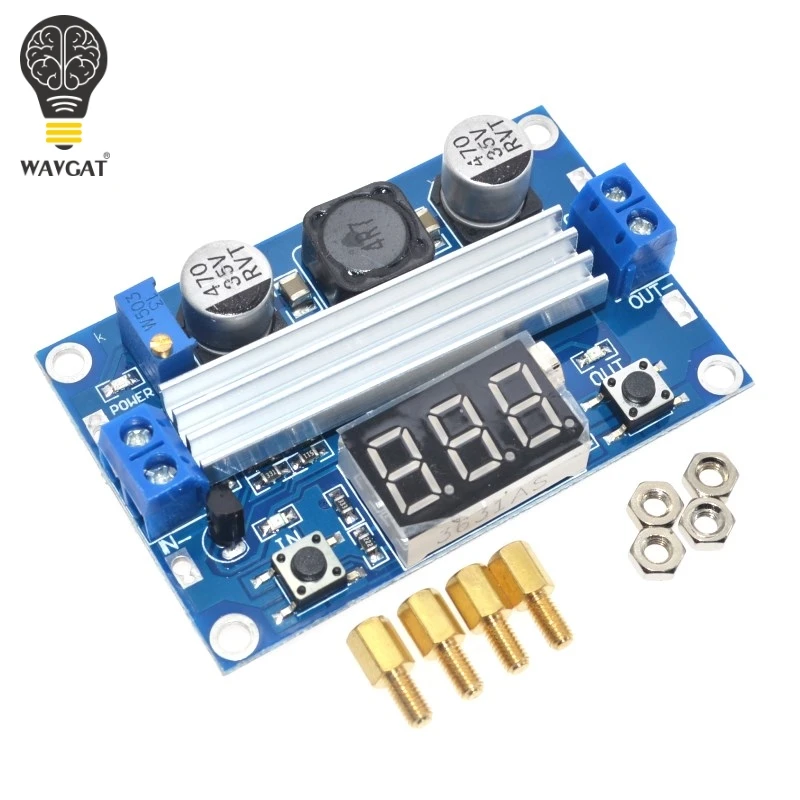 LTC1871 DC DC Step Up Booster Converter 3-35VDC to 3.5-35VDC + LED Voltmeter DC-DC Step Up Module Power Supply Voltage Regulator
LTC1871 DC DC Step Up Booster Converter 3-35VDC to 3.5-35VDC + LED Voltmeter DC-DC Step Up Module Power Supply Voltage Regulator