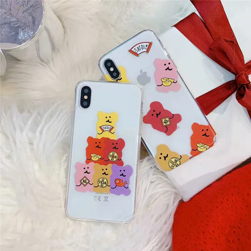 2019 New For iphone 6 6s 7 8 plus XR XS MAX case TPU Cute candy bear Transparent for iphone x accesorios for iphone x case SZ051
2019 New For iphone 6 6s 7 8 plus XR XS MAX case TPU Cute candy bear Transparent for iphone x accesorios for iphone x case SZ051