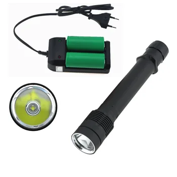 Underwater Diving Flashlight Torch 2000 Lumens CREE XM-L L2 LED Waterproof Dive Light Lamp Torch + 2x 26650 Battery + 1x Charger
Underwater Diving Flashlight Torch 2000 Lumens CREE XM-L L2 LED Waterproof Dive Light Lamp Torch + 2x 26650 Battery + 1x Charger