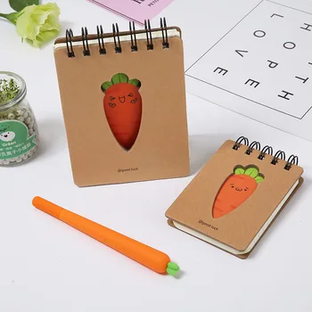 Coloffice cute face expression radish shape memo pads Kraft paper coli notebook small portable blank notepad student stationery
Coloffice cute face expression radish shape memo pads Kraft paper coli notebook small portable blank notepad student stationery