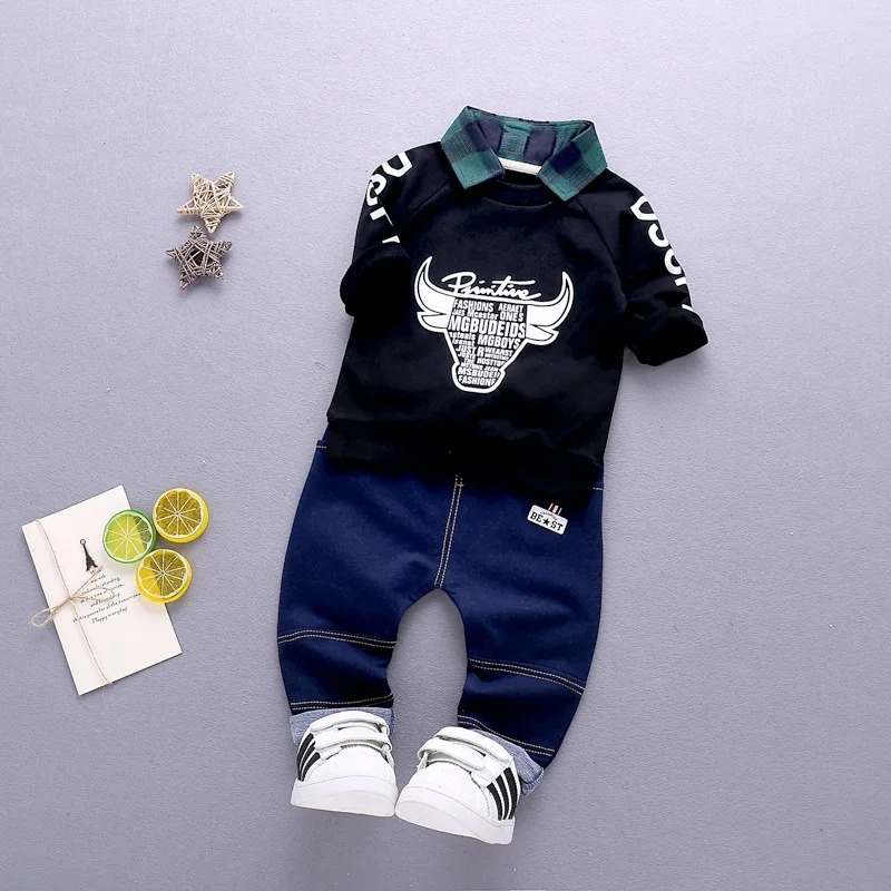 Tracksuit for boys children clothing kids clothes sports suit for boys and girls striped and letter printed t-shirt and pants
Tracksuit for boys children clothing kids clothes sports suit for boys and girls striped and letter printed t-shirt and pants