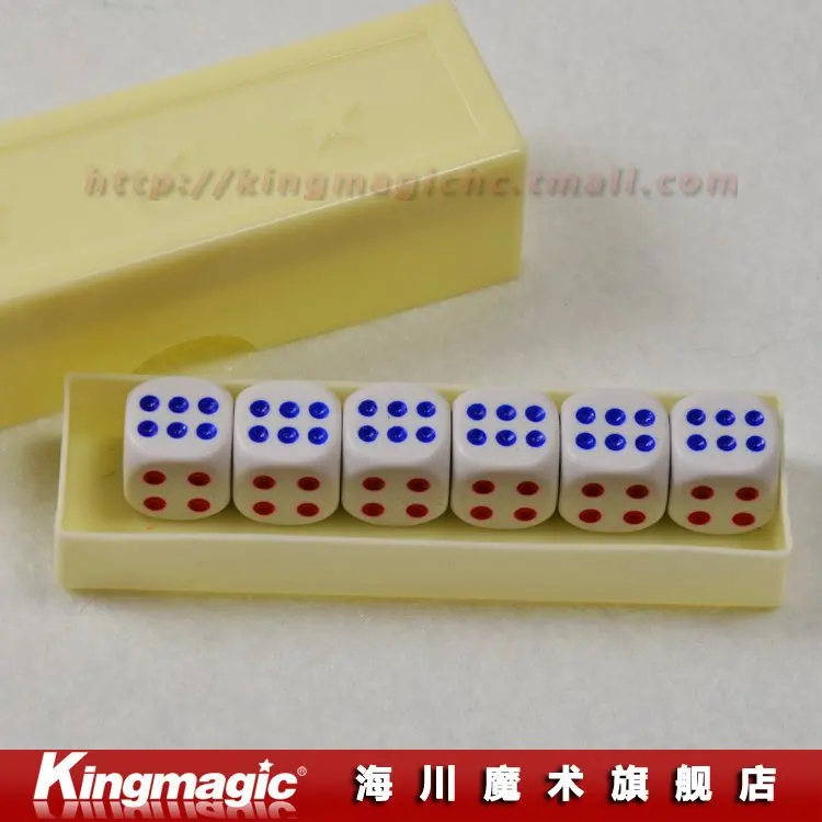 Prediction Dices/normal dice/six dice prediction box/6 die flash change/changing effect/close up magic/magic props/Free shipping
Prediction Dices/normal dice/six dice prediction box/6 die flash change/changing effect/close up magic/magic props/Free shipping