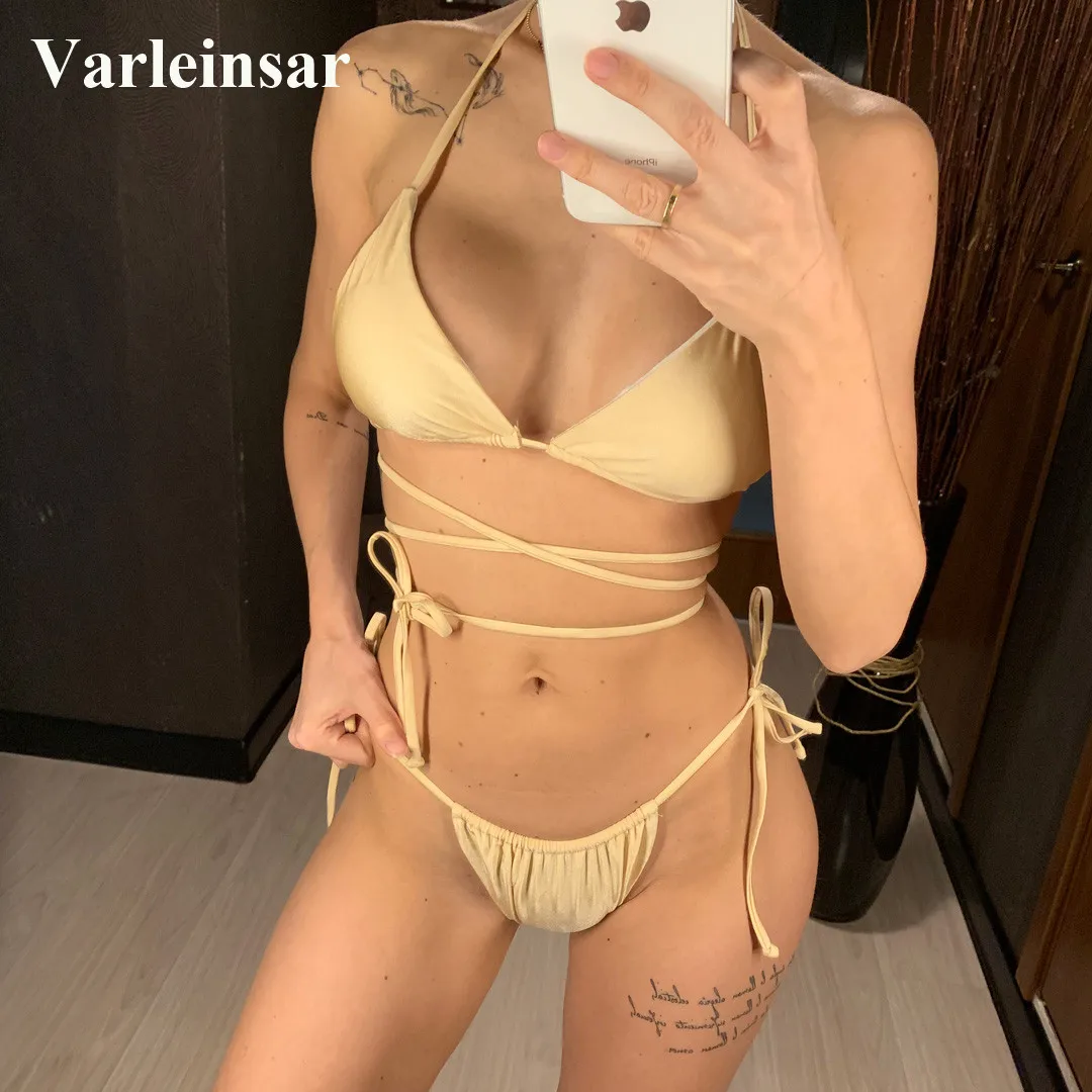 Sexy Wrap Arround Bikini 2019 NEW Swimsuit Female Swimwear Women Two-pieces Bikini set Brazilian Bather Bathing Suit Wear V1229
Sexy Wrap Arround Bikini 2019 NEW Swimsuit Female Swimwear Women Two-pieces Bikini set Brazilian Bather Bathing Suit Wear V1229