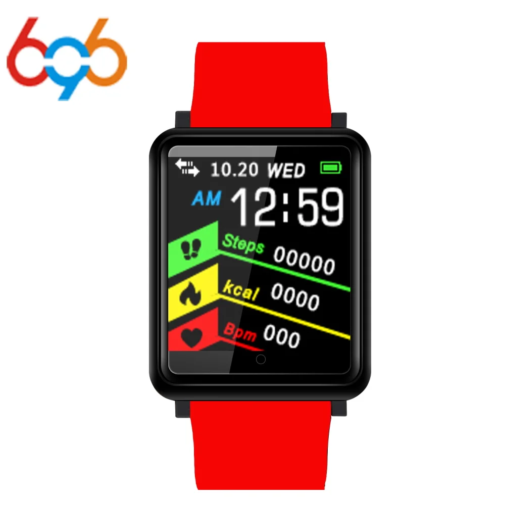 696 Smart F1 Bracelet Blood Oxygen Sports Calorie Heart Rate Monitoring Sleep Monitoring Information Push Waterproof Wristband
696 Smart F1 Bracelet Blood Oxygen Sports Calorie Heart Rate Monitoring Sleep Monitoring Information Push Waterproof Wristband