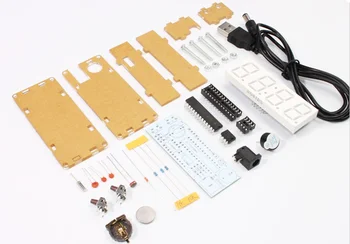 4 Bits Electronic clock production suite LED electronic clock DIY kit SCM LED digital clock parts
4 Bits Electronic clock production suite LED electronic clock DIY kit SCM LED digital clock parts