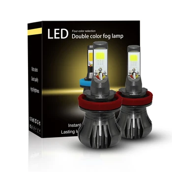 2X Car Headllight H11 LED Bulb H3 880 100W 12000LM 6000K Fog Light 12V/24V Auto Headlamp Lamps ice blue and white dual colors
2X Car Headllight H11 LED Bulb H3 880 100W 12000LM 6000K Fog Light 12V/24V Auto Headlamp Lamps ice blue and white dual colors