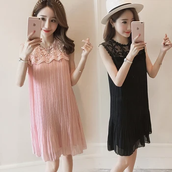 Maternity dresses sleeveless patchwork maternity gown chiffon pregnancy clothes A-line lace dress women outwear for pregnancy
Maternity dresses sleeveless patchwork maternity gown chiffon pregnancy clothes A-line lace dress women outwear for pregnancy