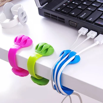 Silicone Cable Winder Earphone Cable Organizer Desktop USB Wire Storage Charger Cable
Silicone Cable Winder Earphone Cable Organizer Desktop USB Wire Storage Charger Cable
