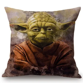 Star Wars Cushion Cover Darth Vader Yoda Self Portrait Linen Cotton Children Bedroom Sofa Decoration Throw Pillow Cover 45x45cm
Star Wars Cushion Cover Darth Vader Yoda Self Portrait Linen Cotton Children Bedroom Sofa Decoration Throw Pillow Cover 45x45cm