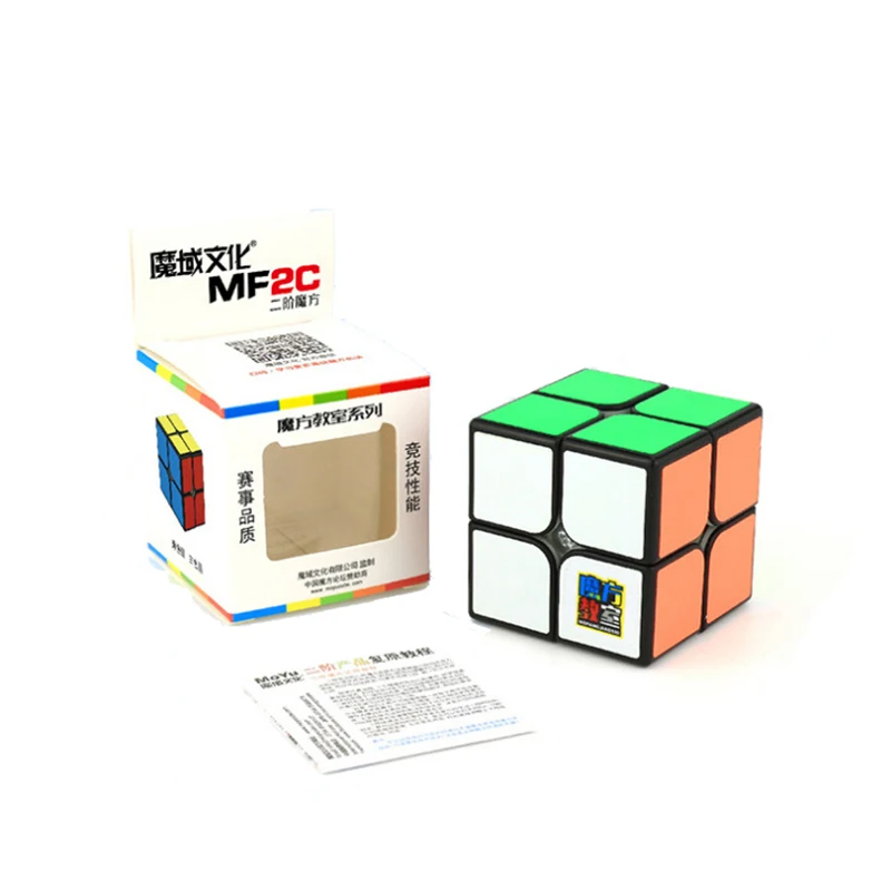 Moyu MF2C 2x2 Competition Speed Magic Cube MF2C Magic Cube Puzzle Gifts Educational Toy for Children MF8832 - Black
Moyu MF2C 2x2 Competition Speed Magic Cube MF2C Magic Cube Puzzle Gifts Educational Toy for Children MF8832 - Black