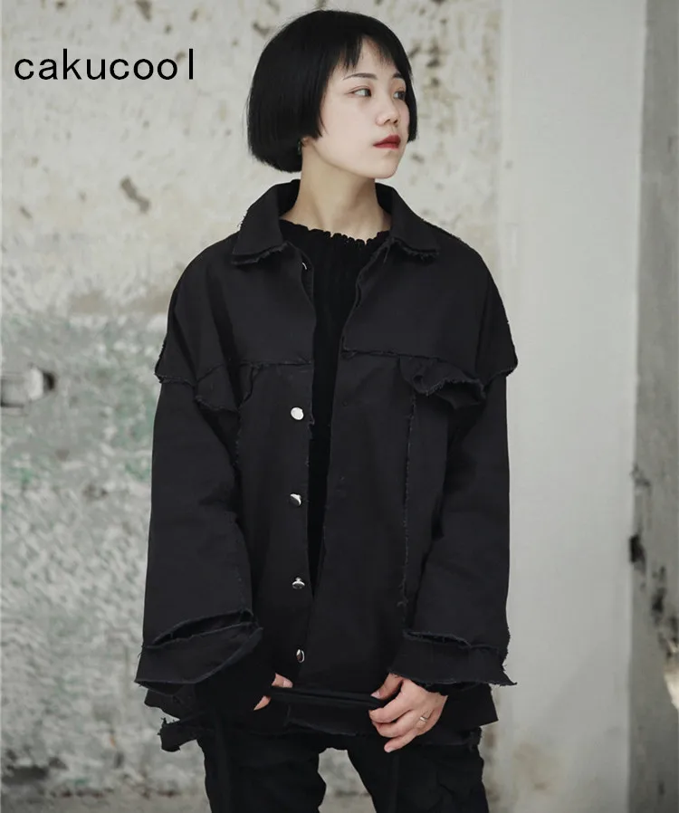 Cakucool New Vintage Streetwear Women Denim Jacket Tattered Ripped BF Loose Jackets Coat Jeans Casaco Feminino Fashion Plus size
Cakucool New Vintage Streetwear Women Denim Jacket Tattered Ripped BF Loose Jackets Coat Jeans Casaco Feminino Fashion Plus size