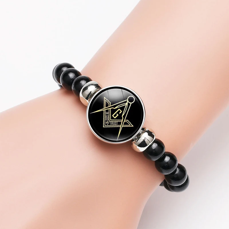 Masonic Badge Bracelet Free Mason Beads Pendant Chain Bracelets Adjustable Charm Bracelet & Bangles
Masonic Badge Bracelet Free Mason Beads Pendant Chain Bracelets Adjustable Charm Bracelet & Bangles