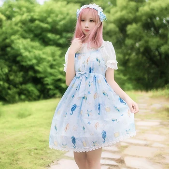 Vadim Hot Sale Promotion Zanzea Plus Size Free Shipping Brocade Garden Dress Lolita New Starfish Song Jsk Daily Princess 2019
Vadim Hot Sale Promotion Zanzea Plus Size Free Shipping Brocade Garden Dress Lolita New Starfish Song Jsk Daily Princess 2019