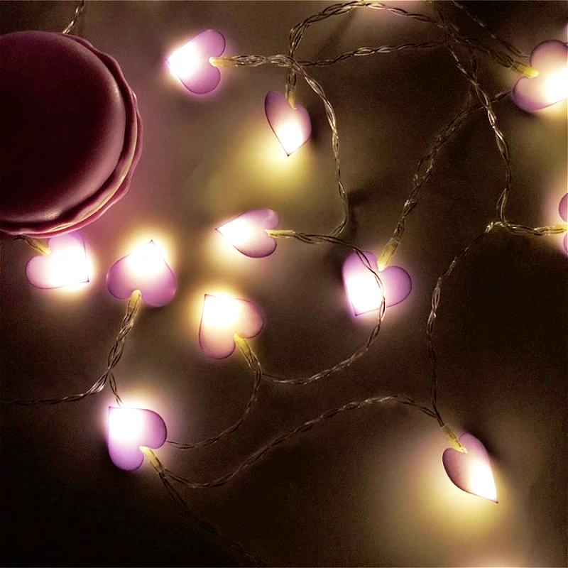 HUSUYUHU SISI Battery Peach Heart Cloth String Light Led String Fairy Lamp for Holiday Christmas Wedding Mini Lights String
HUSUYUHU SISI Battery Peach Heart Cloth String Light Led String Fairy Lamp for Holiday Christmas Wedding Mini Lights String