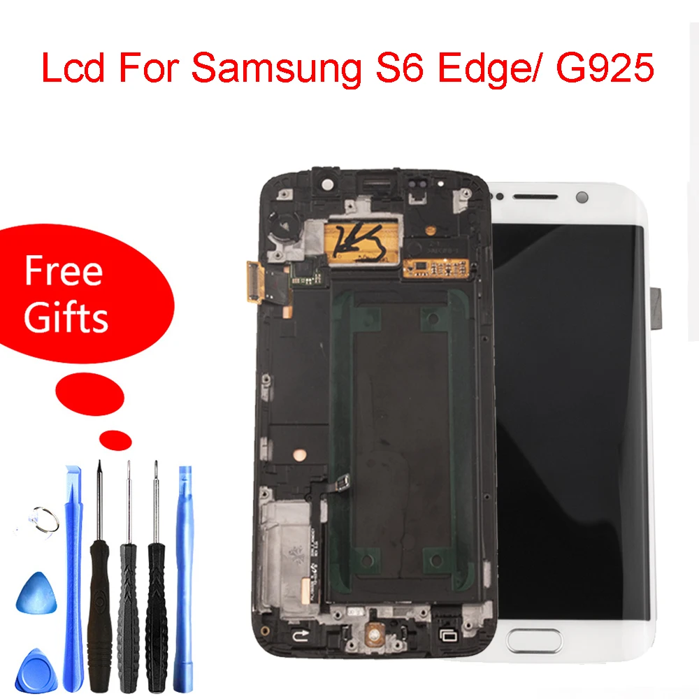 Lcd For Samsung Galaxy S6 Edge LCD Display Touch Screen Digitize Replacement Assembly For Samsung G925 G925F
Lcd For Samsung Galaxy S6 Edge LCD Display Touch Screen Digitize Replacement Assembly For Samsung G925 G925F