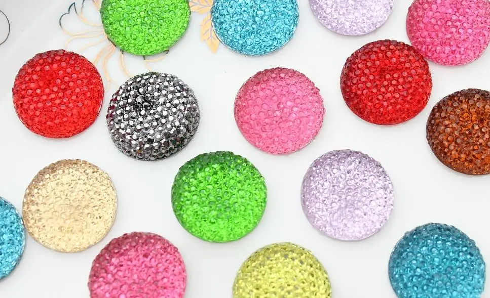 200pcs 3D Crystal Bling gem Decoden Supplies round rhinestone studded cabochons mixed colors 20mm medium big
200pcs 3D Crystal Bling gem Decoden Supplies round rhinestone studded cabochons mixed colors 20mm medium big