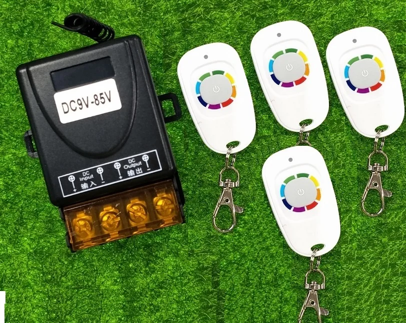 DC 9V 12V 24V 36V 48V 1CH Wireless RF Remote Control Light Switch 10A Relay Output Radio Receiver Module+one-button Transmitter
DC 9V 12V 24V 36V 48V 1CH Wireless RF Remote Control Light Switch 10A Relay Output Radio Receiver Module+one-button Transmitter