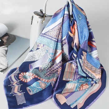Women 100% Real Square Silk Scarves Luxury Brand 2020 Wrap and Shawl for Ladies Print Bandana 90x90cm Natural Silk Scarf Square
Women 100% Real Square Silk Scarves Luxury Brand 2020 Wrap and Shawl for Ladies Print Bandana 90x90cm Natural Silk Scarf Square