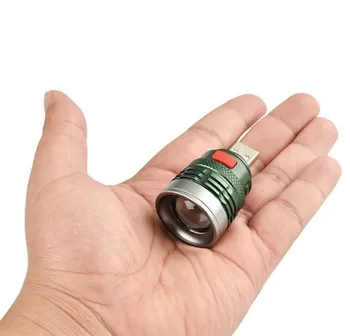 USB Mini LED Flashlight Cree Q5 Aluminum Work Light Bulb 2000LM Waterproof 3 Modes Portable LED Flashlight
USB Mini LED Flashlight Cree Q5 Aluminum Work Light Bulb 2000LM Waterproof 3 Modes Portable LED Flashlight
