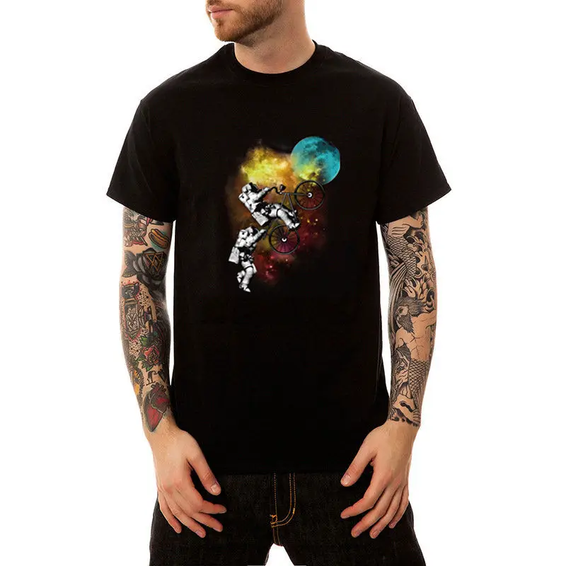 Summer New Casual Cycling Astronauts Print Short Sleeve T Shirt Men O-Neck Cotton Streetwear T-shirt Tops Tees Hip Hop US Size
Summer New Casual Cycling Astronauts Print Short Sleeve T Shirt Men O-Neck Cotton Streetwear T-shirt Tops Tees Hip Hop US Size