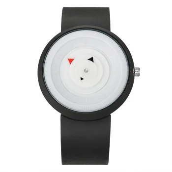 Couple Watch Bracelet Creative Trend Disc Environmental Protection Silicone Seconds Pointer Casual Men And Women Students Quartz 
Couple Watch Bracelet Creative Trend Disc Environmental Protection Silicone Seconds Pointer Casual Men And Women Students Quartz