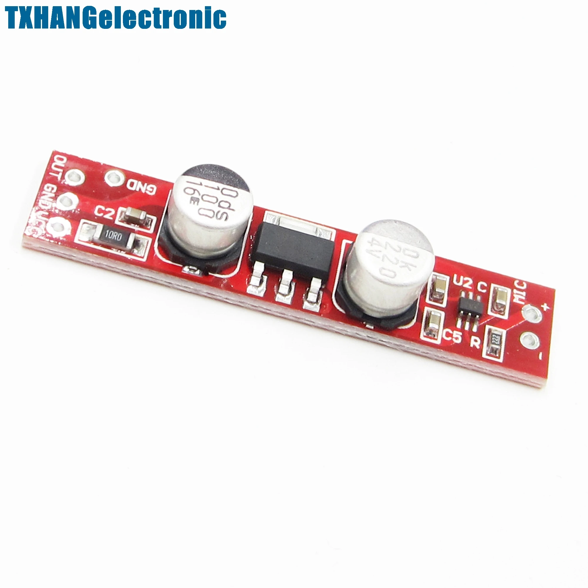 MAX9812L DC 3.6V-12V Electret Microphone Amplifier Microphone Amp Board
MAX9812L DC 3.6V-12V Electret Microphone Amplifier Microphone Amp Board