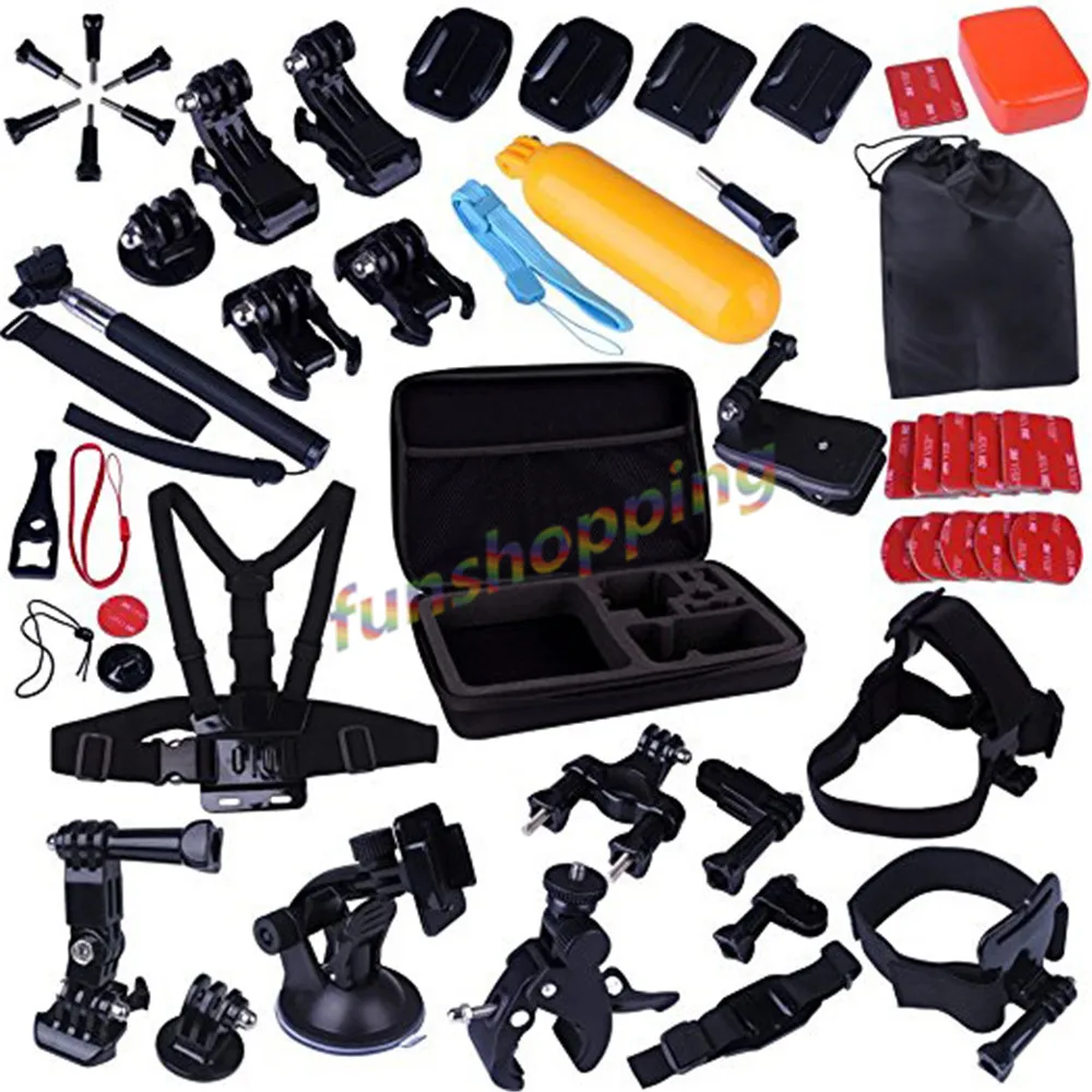 Accessories Kit for Gopro Camera with Case,Bundles Kit for Gopro Hero 4 Session/3/2/1 Camera Accessory Kit for SJ4000 SJ5000 SJ6
Accessories Kit for Gopro Camera with Case,Bundles Kit for Gopro Hero 4 Session/3/2/1 Camera Accessory Kit for SJ4000 SJ5000 SJ6