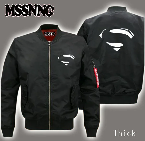Men's flight jacket Bomber wool liner print Superman The Flash Batman superhero fastest speed of transportation plus size
Men's flight jacket Bomber wool liner print Superman The Flash Batman superhero fastest speed of transportation plus size