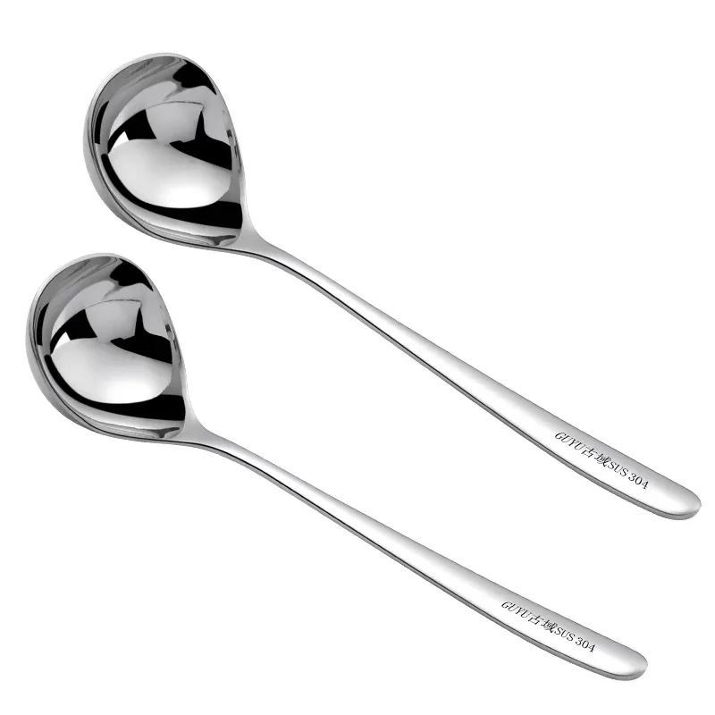 2 PCS 304 Stainless Steel Soup Spoon Deepen Thickened Large Capacity Spoon Creative Dinnerware Tableware Restaurant Supplies
2 PCS 304 Stainless Steel Soup Spoon Deepen Thickened Large Capacity Spoon Creative Dinnerware Tableware Restaurant Supplies