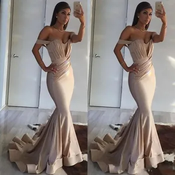 Party Dress Pleats Champagne Abendkleider Mermaid Long Arabia Dresses Custom Made Vestido Longo Abito da sera Prom Gown
Party Dress Pleats Champagne Abendkleider Mermaid Long Arabia Dresses Custom Made Vestido Longo Abito da sera Prom Gown