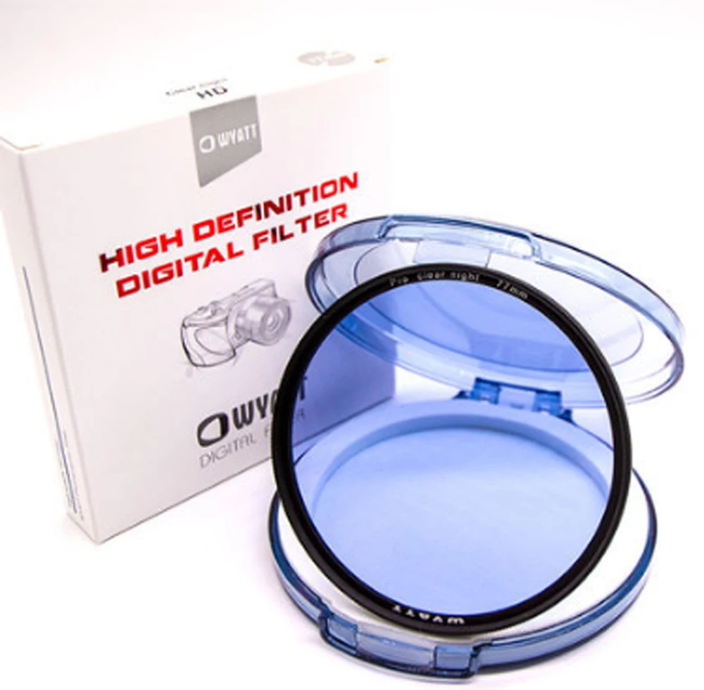Wyatt 67/72/77/82mm Clear Night Filter Natural Night ( Light Pollution Filter ) Optical Glass Lens Filter
Wyatt 67/72/77/82mm Clear Night Filter Natural Night ( Light Pollution Filter ) Optical Glass Lens Filter