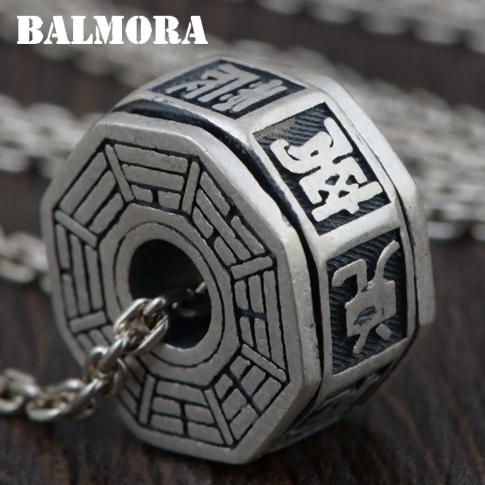 BALMORA 100% Real 990 Pure Silver Rotatable Gossip Taoism Pendants For Women Men Thai Silver Jewelry Without a Chain SY14085
BALMORA 100% Real 990 Pure Silver Rotatable Gossip Taoism Pendants For Women Men Thai Silver Jewelry Without a Chain SY14085
