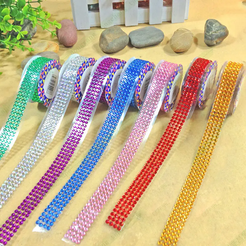 Fashion Lovely High Quality Self-Adhesive Acrylic Rhinestones Stick On Scrap Booking Craft Sticker Tape Hogard
Fashion Lovely High Quality Self-Adhesive Acrylic Rhinestones Stick On Scrap Booking Craft Sticker Tape Hogard