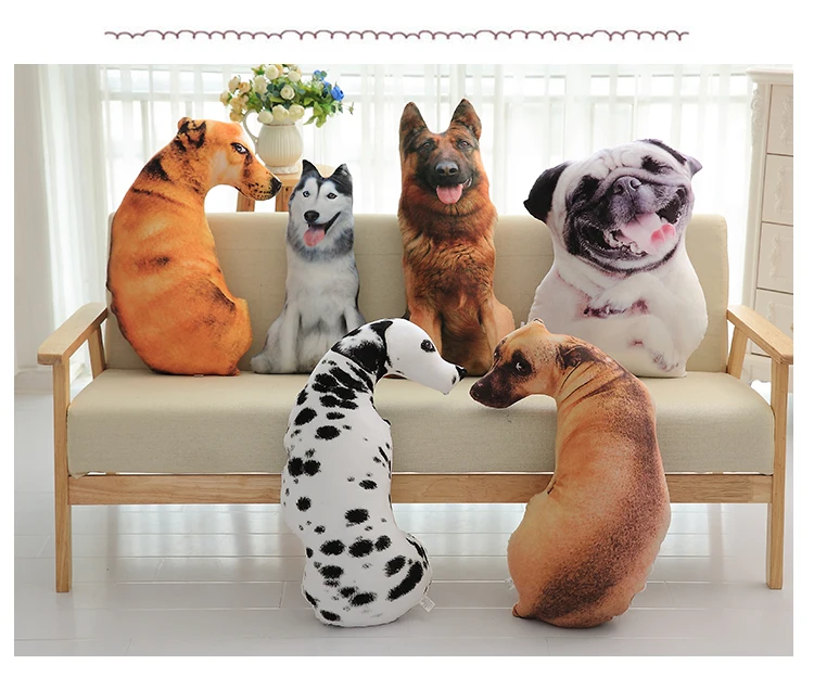 50cm Cute Simulation Dog Plush Toy Image 1