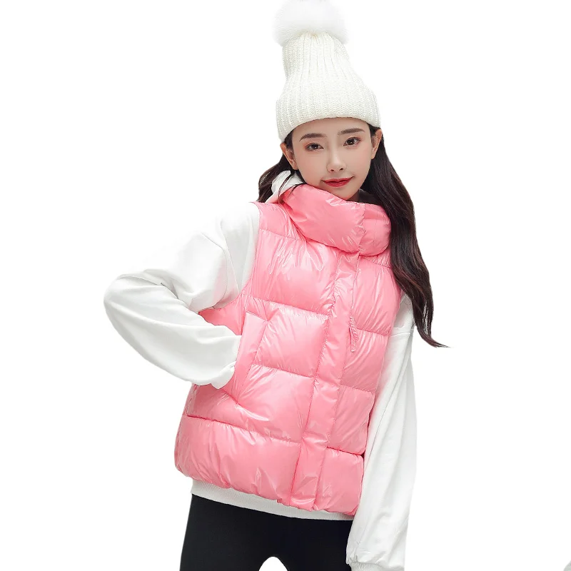 Autumn Winter Women Cotton Vest Fashion Female Sleeveless Vest Jacket Warm personality Jacket Women Sleeveless Jackets Size XL
Autumn Winter Women Cotton Vest Fashion Female Sleeveless Vest Jacket Warm personality Jacket Women Sleeveless Jackets Size XL