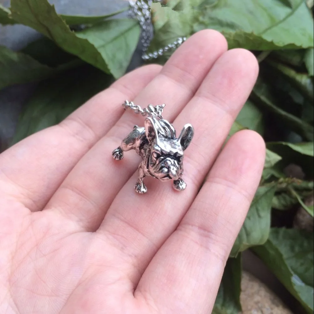 animal charm 3D bulldog pendants necklace New Arrival Cute French Bulldog Necklace Dog Animal Pendant Necklace Jewelry
animal charm 3D bulldog pendants necklace New Arrival Cute French Bulldog Necklace Dog Animal Pendant Necklace Jewelry