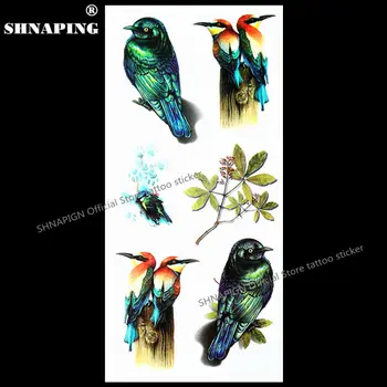 SHNAPIGN 3d Temporary Tattoo Body Art Flash Tattoo Sticker 19*9cm Waterproof Styling Tatoo Home Decor Sticker Peace Swallow Bird
SHNAPIGN 3d Temporary Tattoo Body Art Flash Tattoo Sticker 19*9cm Waterproof Styling Tatoo Home Decor Sticker Peace Swallow Bird