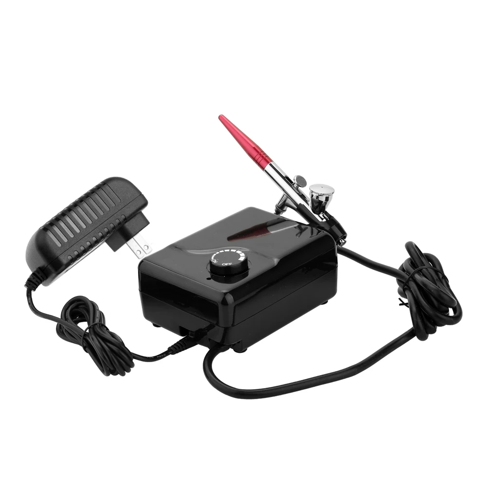 Dual Action Airbrush Air Compressor Kit Air Pump for Art Painting Tattoo Craft Cake Spray Pen Tool Set
Dual Action Airbrush Air Compressor Kit Air Pump for Art Painting Tattoo Craft Cake Spray Pen Tool Set