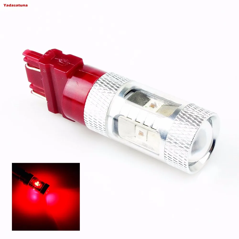 2*3157 P27/7W W2.5X16Q 12V 24V Red LED Car Light Bulb 6X5W 30W High Power for Turn Signal Brake Parking Tail Light (Pack of 2)
2*3157 P27/7W W2.5X16Q 12V 24V Red LED Car Light Bulb 6X5W 30W High Power for Turn Signal Brake Parking Tail Light (Pack of 2)