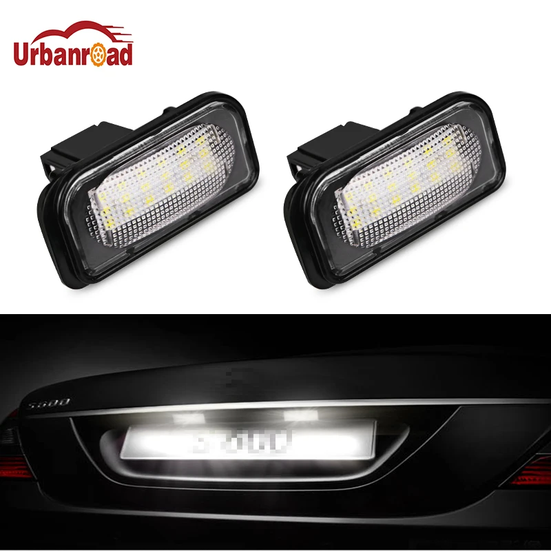 Urbanroad 2Pcs 12V 6000k Car LED License Plate Lights For Mercedes W203 4D LED Number Plate Lamp Bulb Kit for Benz Accessories
Urbanroad 2Pcs 12V 6000k Car LED License Plate Lights For Mercedes W203 4D LED Number Plate Lamp Bulb Kit for Benz Accessories